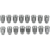LUG NUT CHR 12X1.50 16PK