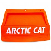 SNOWFLAP,ARCTIC CAT-ORN/WHT
