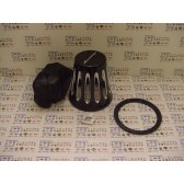 KIT A-C COVER,TEARDROP SLOT,BLACK