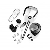 HORN KIT, CHROME