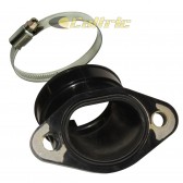 RUBBER INTAKE MANIFOLD CARB BOOT W/BAND