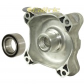 FRONT WHEEL HUB AND BALL BEARING